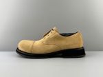 Balenciaga Truck Nubuck Bull Leather Round Toe Derby Casual Men's Shoes